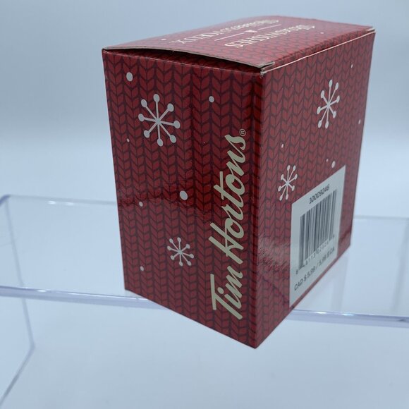 Tim Hortons Burlap Bag of Coffee Beans Holiday Ornament - Original Box - Picture 5 of 7